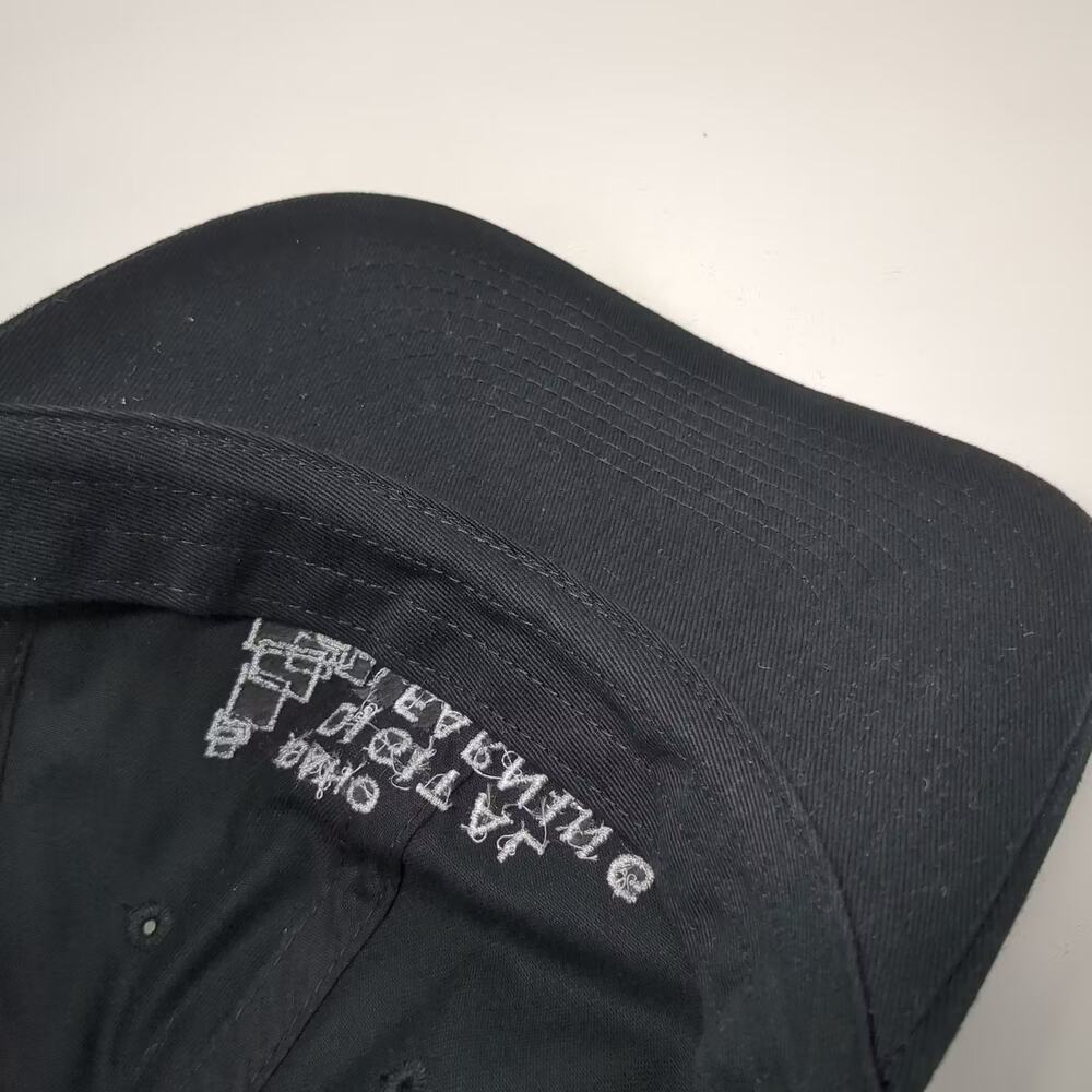Richardson Baseball Cap Black White OS Idaho Digital Learning Alliance Hat Logo - Picture 8 of 10